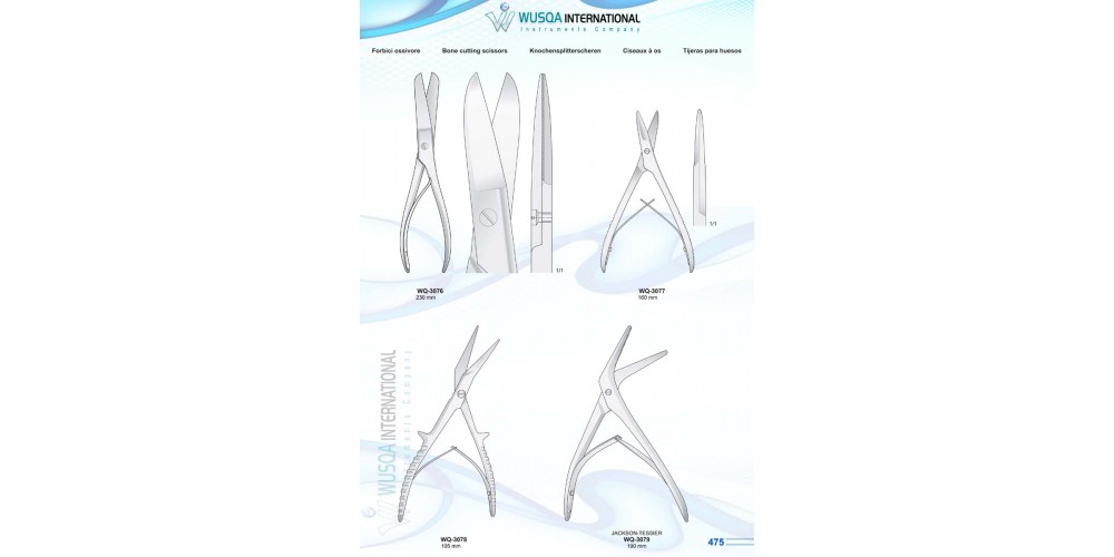 Bone Cutting Scissors